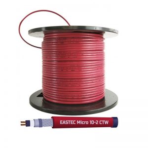 EASTEC MICRO 10-CTW, SRL 10-2CR M=10W,греющий кабель c пищевой оболочкой в трубу