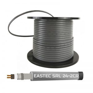 EASTEC SRL 24-2 CR , M=24W, греющий кабель в оплетке