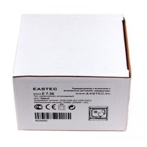 Упаковка терморегулятора EASTEC E 7.36